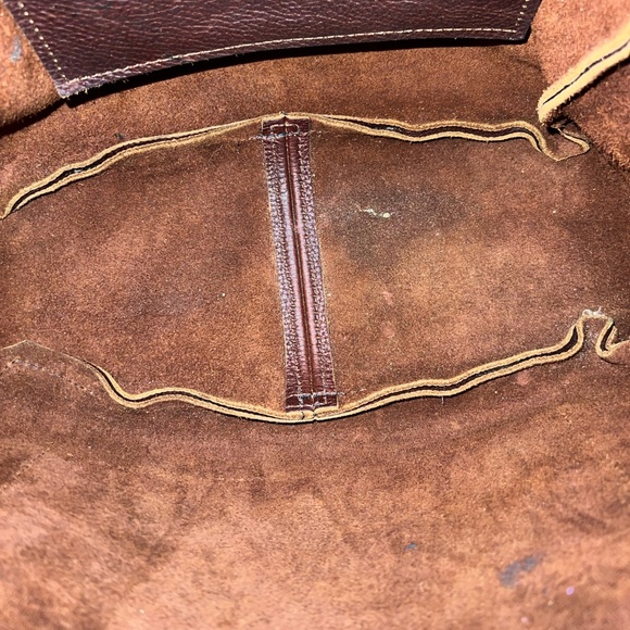 Deerfield Leathers Barn Bag Quality Leather Tote Bag - Picture 10 of 15